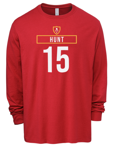 Away Jersey dryden hunt Men's Premium Blend Long Sleeve-T-Shirt | Swagsta