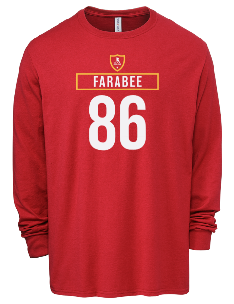 Away Jersey joel farabee Men's Premium Blend Long Sleeve-T-Shirt | Swagsta