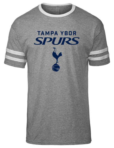 Classic Edition Tampa Ybor Spurs Men's Tri-Blend T-Shirt | Swagsta