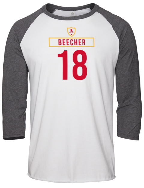 Home Jersey john beecher Unisex Premium Three-Quarter Raglan T-Shirt | Swagsta