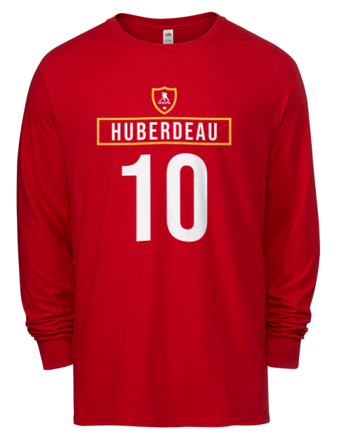 Away Jersey jonathan huberdeau Men's Long-Sleeve T-Shirt | Swagsta