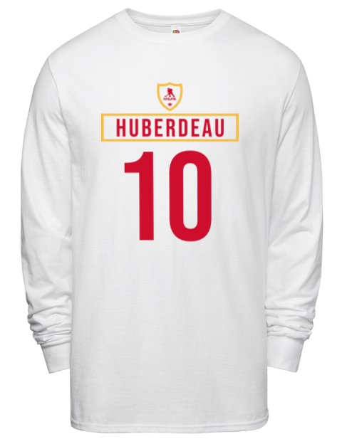 Home Jersey jonathan huberdeau Men's Long-Sleeve T-Shirt | Swagsta