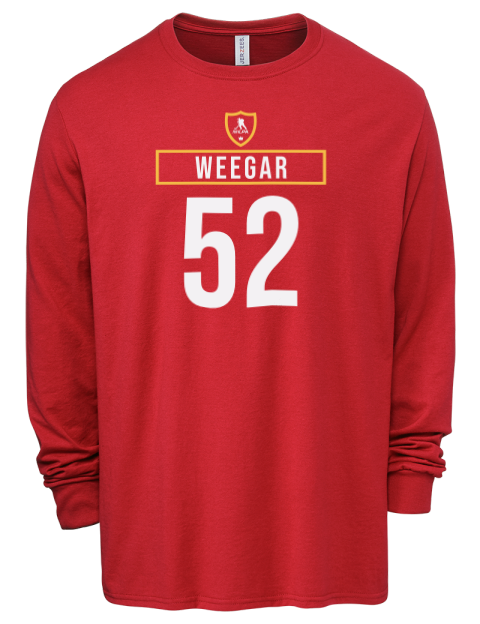 Away Jersey mackenzie weegar Men's Premium Blend Long Sleeve-T-Shirt | Swagsta