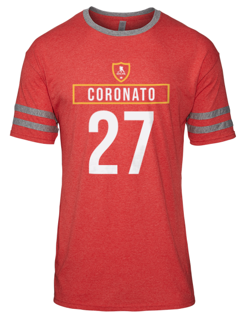 Away Jersey matthew coronato Men's Tri-Blend T-Shirt | Swagsta