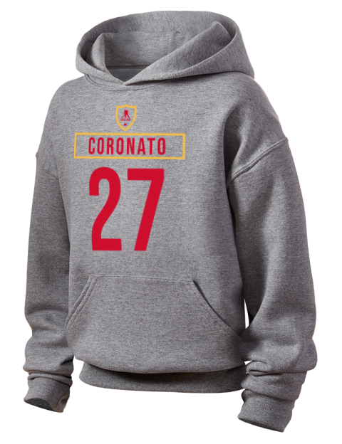 Home Jersey matthew coronato Youth Hooded Sweatshirt | Swagsta