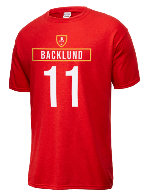 Away Jersey mikael backlund Dri-Power Unisex T-Shirt | Swagsta