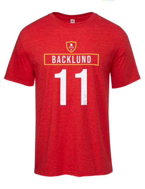 Away Jersey mikael backlund Iconic Men's T-Shirt | Swagsta