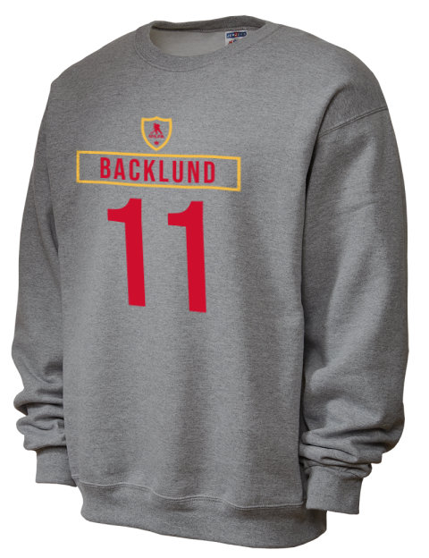 Home Jersey mikael backlund Unisex Crewneck Sweatshirt | Swagsta