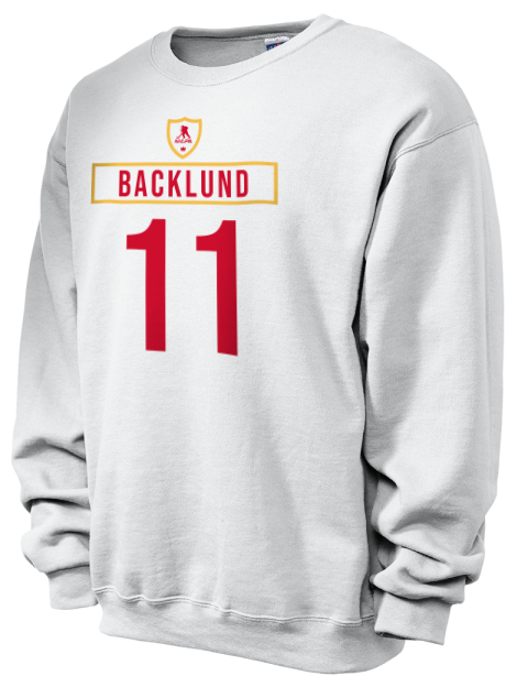 Home Jersey mikael backlund Unisex Crewneck Sweatshirt | Swagsta