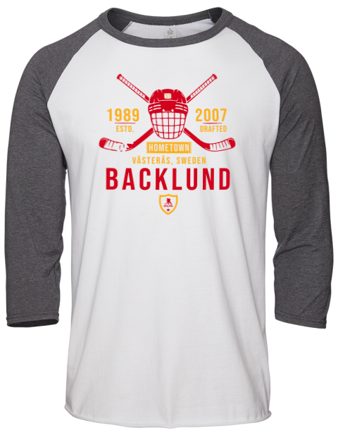 Classic Heritage mikael backlund Unisex Premium Three-Quarter Raglan T-Shirt | Swagsta