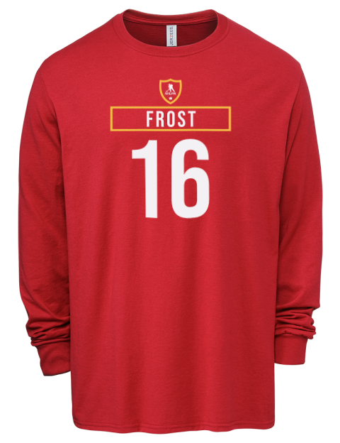 Away Jersey morgan frost Men's Premium Blend Long Sleeve-T-Shirt | Swagsta