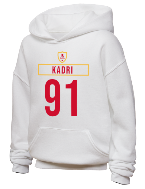 Home Jersey nazem kadri Youth Hooded Sweatshirt | Swagsta