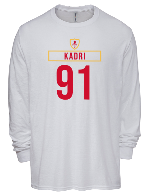 Home Jersey nazem kadri Men's Premium Blend Long Sleeve-T-Shirt | Swagsta