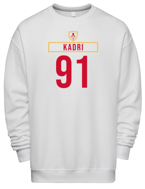 Home Jersey nazem kadri Premium Unisex Crewneck Sweatshirt | Swagsta