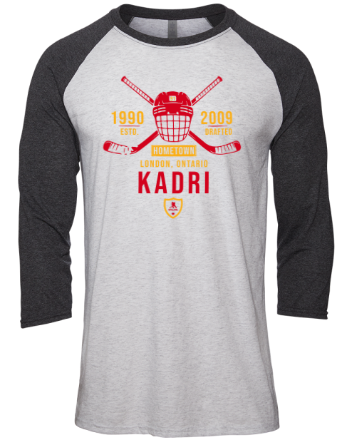 Classic Heritage nazem kadri Unisex Premium Three-Quarter Raglan T-Shirt | Swagsta