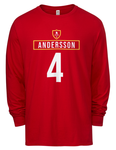 Away Jersey rasmus andersson Men's Long-Sleeve T-Shirt | Swagsta