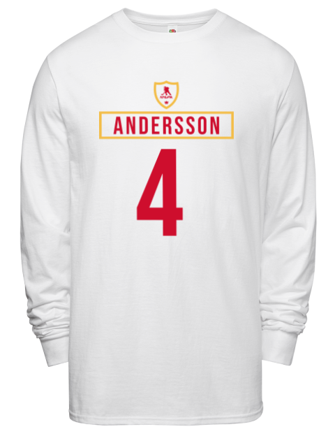 Home Jersey rasmus andersson Men's Long-Sleeve T-Shirt | Swagsta
