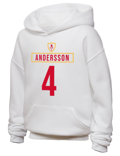 Home Jersey rasmus andersson Youth Hooded Sweatshirt | Swagsta