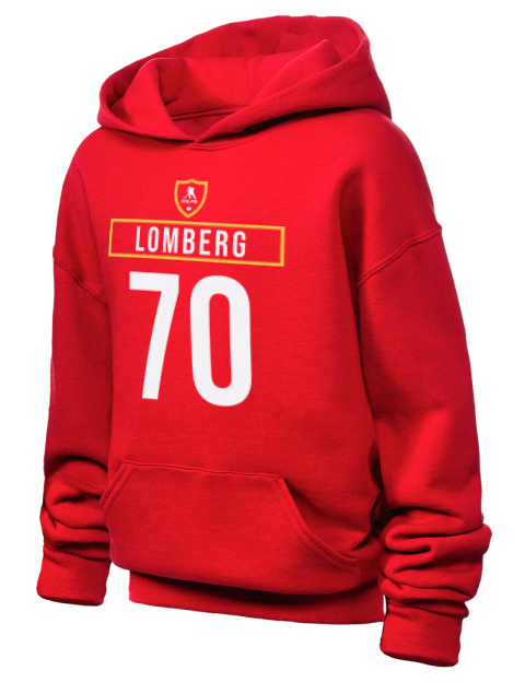 Away Jersey ryan lomberg Youth Hooded Sweatshirt | Swagsta