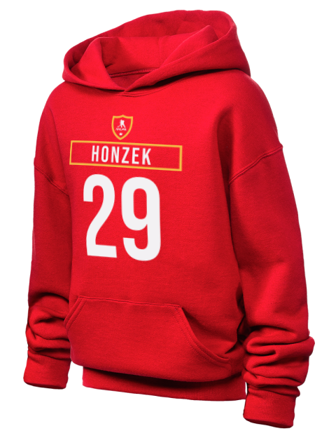 Away Jersey samuel honzek Youth Hooded Sweatshirt | Swagsta