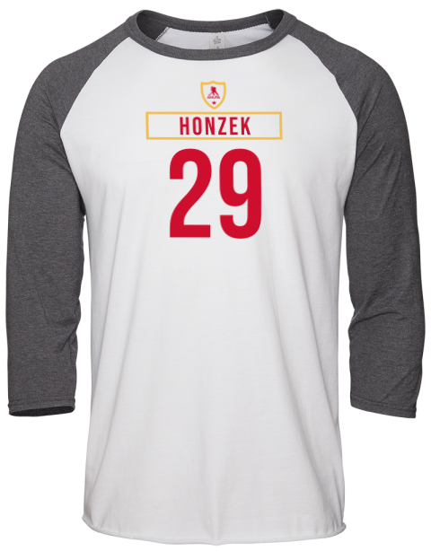 Home Jersey samuel honzek Unisex Premium Three-Quarter Raglan T-Shirt | Swagsta