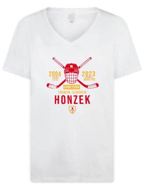 Classic Heritage samuel honzek Premium Ladies V-Neck T-Shirt | Swagsta
