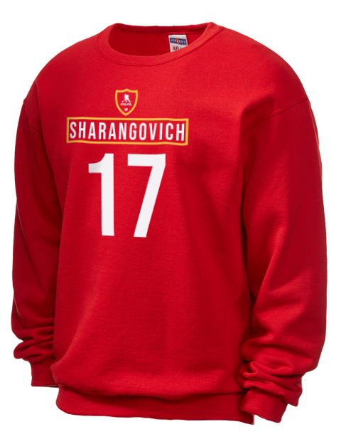 Away Jersey yegor sharangovich Unisex Crewneck Sweatshirt | Swagsta