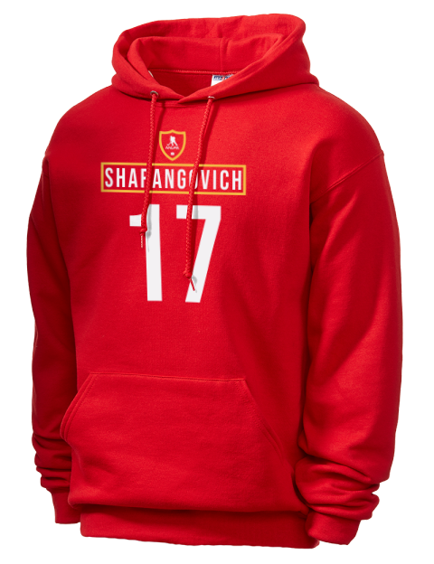 Away Jersey yegor sharangovich Unisex Hooded Sweatshirt | Swagsta