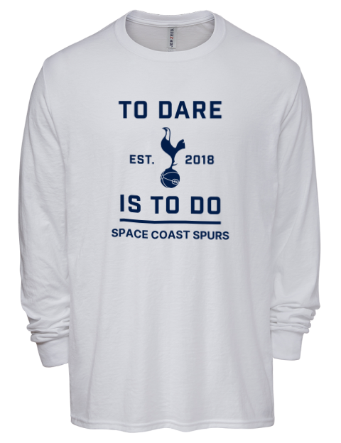 Space Coast Spurs Men's Premium Blend Long Sleeve-T-Shirt