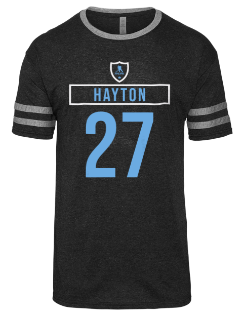 Away Jersey Barrett Hayton Men's Tri-Blend T-Shirt | Swagsta