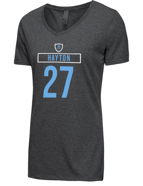 Away Jersey Barrett Hayton Premium Ladies V-Neck T-Shirt | Swagsta