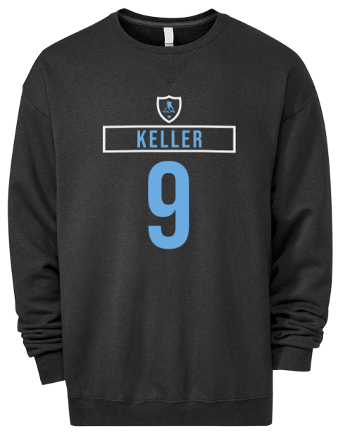 Away Jersey Clayton Keller Premium Unisex Crewneck Sweatshirt | Swagsta