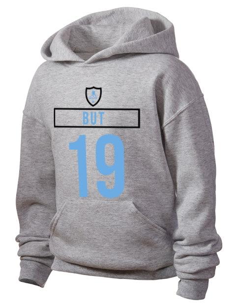 Home Jersey Daniil But Youth Hooded Sweatshirt | Swagsta