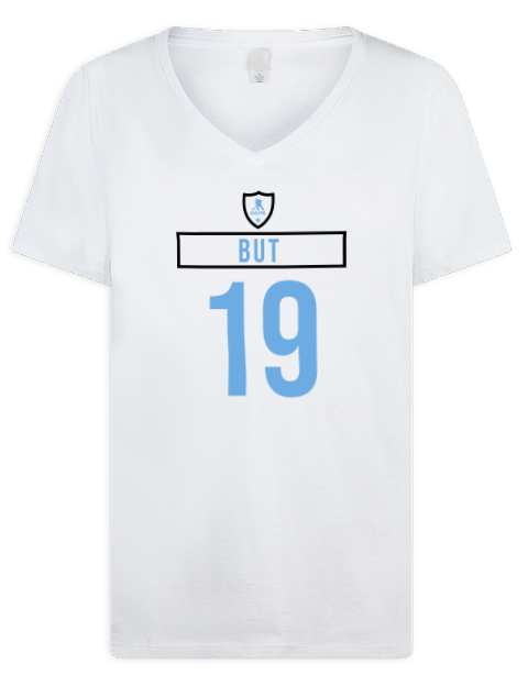Home Jersey Daniil But Premium Ladies V-Neck T-Shirt | Swagsta
