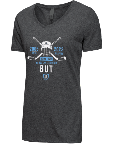 Heritage Daniil But Premium Ladies V-Neck T-Shirt | Swagsta