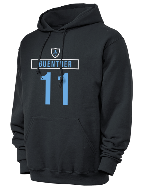 Away Jersey Dylan Guenther Unisex Hooded Sweatshirt | Swagsta