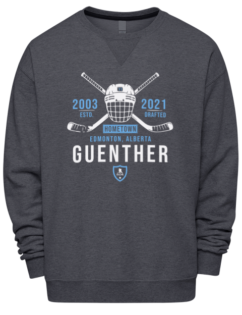 Heritage Dylan Guenther Premium Unisex Crewneck Sweatshirt | Swagsta