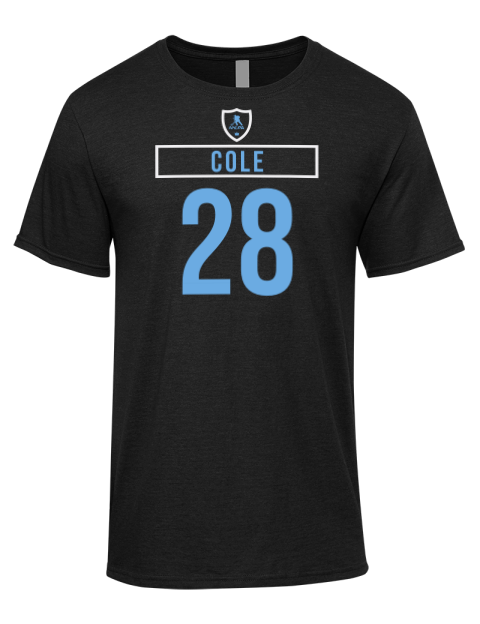 Away Jersey Ian Cole Premium Ring-Spun Cotton Unisex T-Shirt | Swagsta