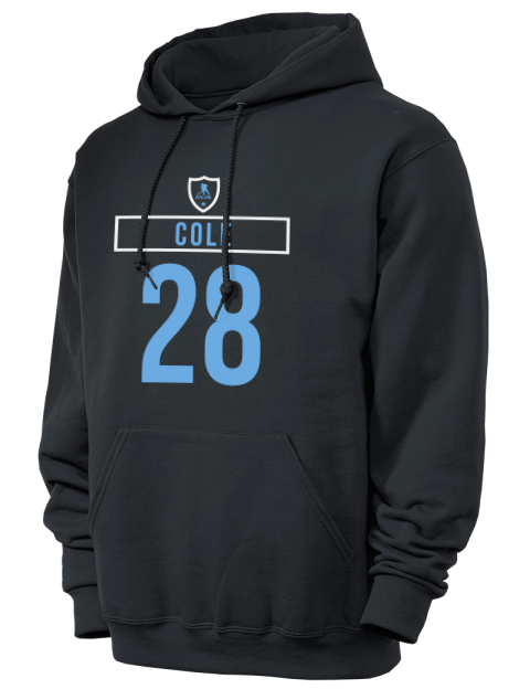 Away Jersey Ian Cole Unisex Hooded Sweatshirt | Swagsta