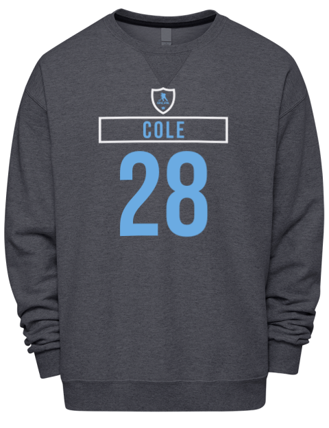 Away Jersey Ian Cole Premium Unisex Crewneck Sweatshirt | Swagsta