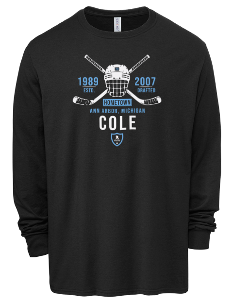 Heritage Ian Cole Men's Premium Blend Long Sleeve-T-Shirt | Swagsta