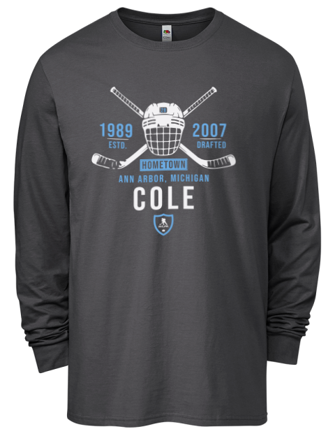 Heritage Ian Cole Men's Long-Sleeve T-Shirt | Swagsta