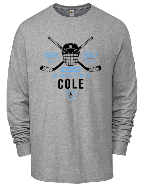Classic Heritage Ian Cole Men's Long-Sleeve T-Shirt | Swagsta
