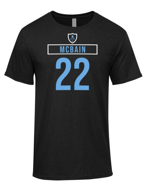 Away Jersey Jack Mcbain Premium Ring-Spun Cotton Unisex T-Shirt | Swagsta