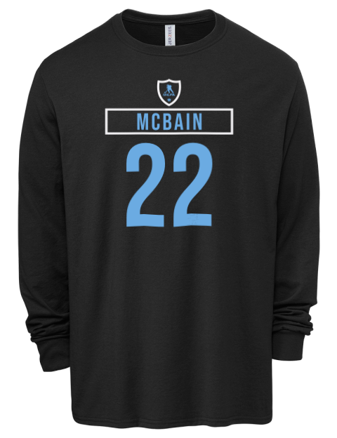 Away Jersey Jack Mcbain Men's Premium Blend Long Sleeve-T-Shirt | Swagsta