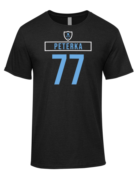 Away Jersey jj peterka Premium Ring-Spun Cotton Unisex T-Shirt | Swagsta