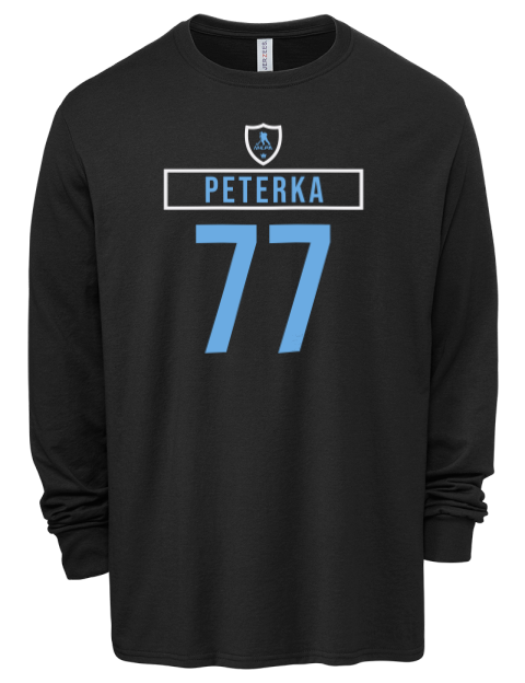 Away Jersey jj peterka Men's Premium Blend Long Sleeve-T-Shirt | Swagsta