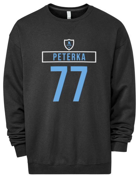 Away Jersey jj peterka Premium Unisex Crewneck Sweatshirt | Swagsta