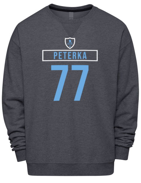 Away Jersey jj peterka Premium Unisex Crewneck Sweatshirt | Swagsta