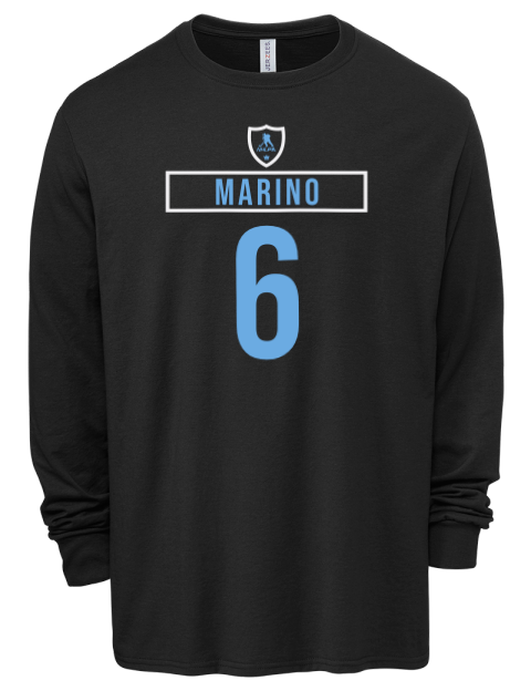 Away Jersey John Marino Men's Premium Blend Long Sleeve-T-Shirt | Swagsta